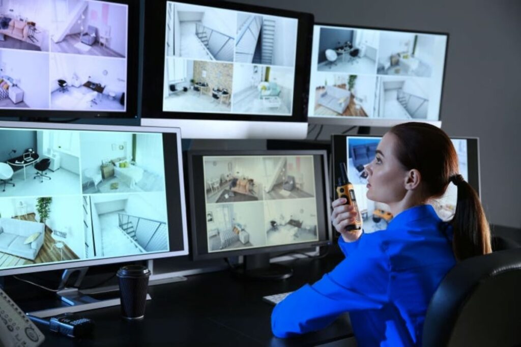 commercial security monitoring